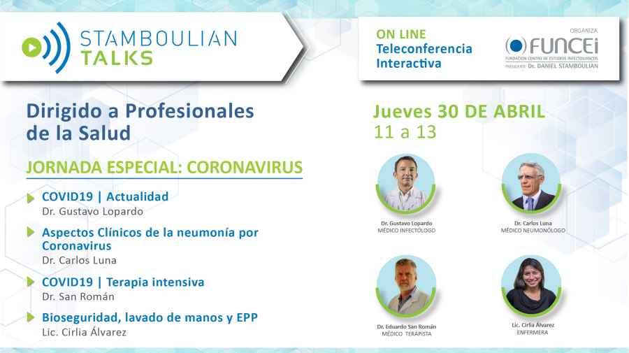 Jornada Especial COVID-19 de Stamboulian Talks