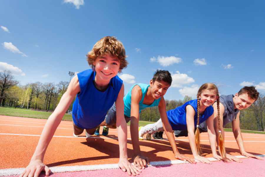 Sólo uno de cada cinco niños y adolescentes cubren la recomendación de actividad física diaria