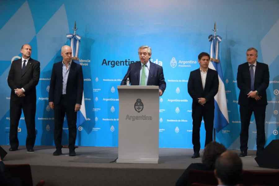 Alberto Fernandez declaró la cuarentena total hasta el 31 de marzo
